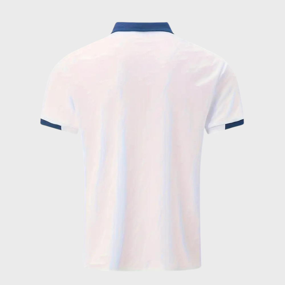 Men's Polo Shirt – Soft Breathable Cotton Blend in Six Colours