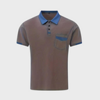 Men's Polo Shirt – Soft Breathable Cotton Blend in Six Colours