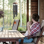 Rana – Windgong voor tuinliefhebbers, elegant metalen ontwerp, rustgevende geluiden 6