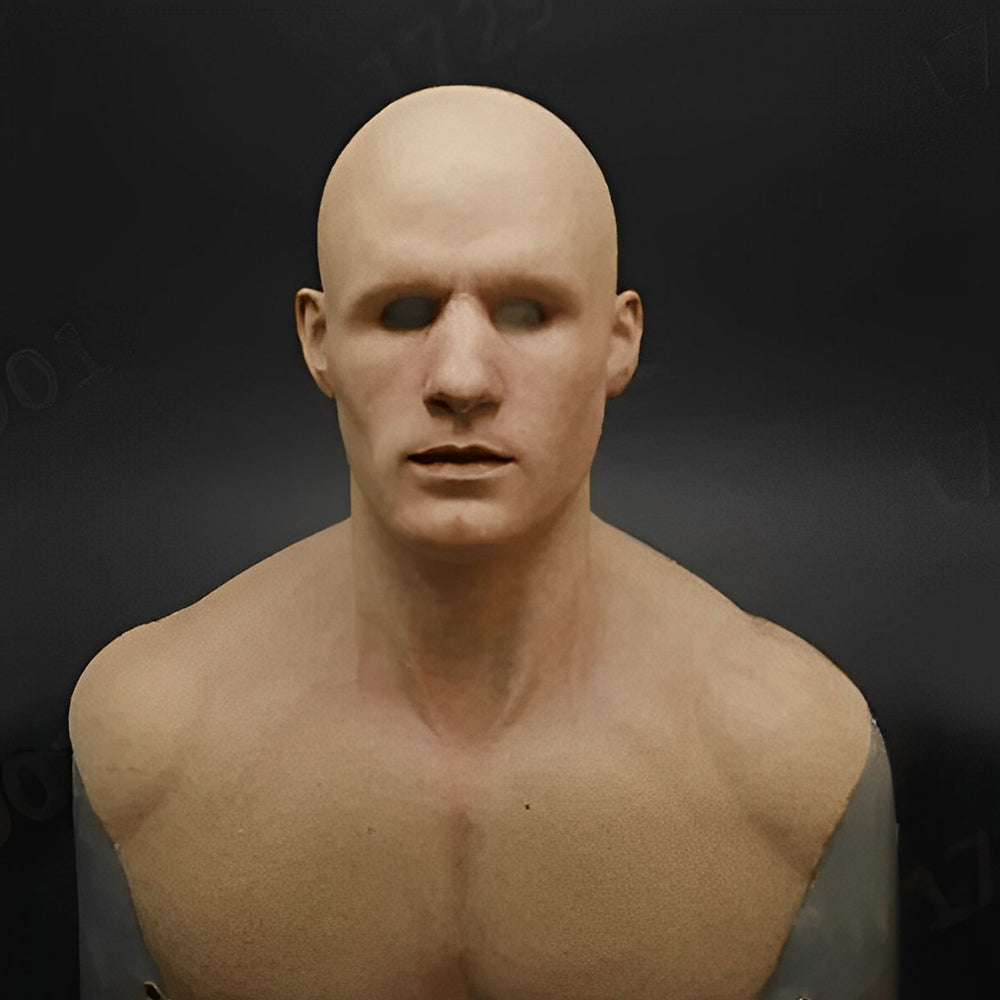 Realistische Latex Karaktermasker Volledig Hoofdmasker met Haren voor Halloween Cosplay Theater Feest | Sansoti 18