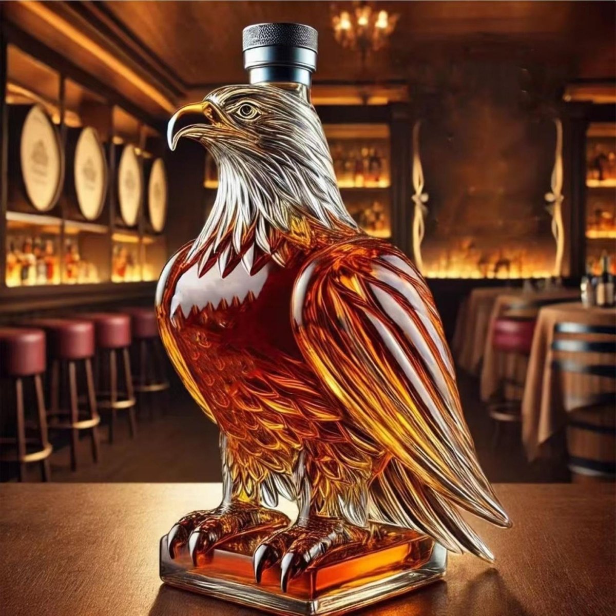 Rebellious Whiskey Decanter Bottle 12
