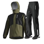 Motorcycle Rain Suit – Waterproof Unisex Set with Breathable Lining