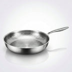 Titanium Frying Pan – Induction Ready with a Hammered Uncoated Surface