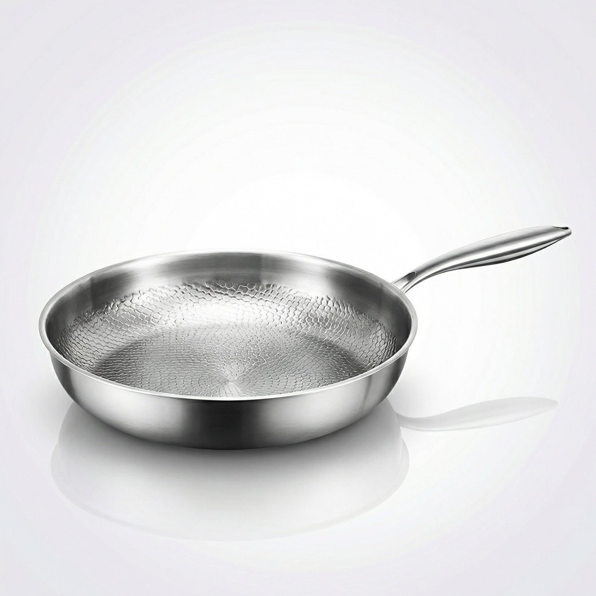 Titanium Frying Pan with Hammered Surface – Non-Stick, All Hobs