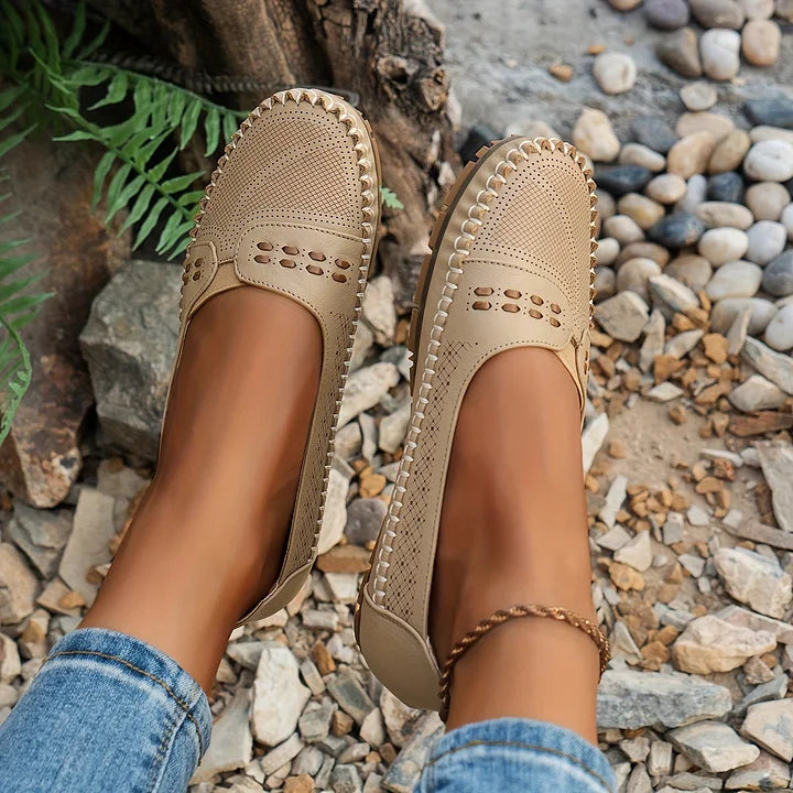Rovella | Breathable Comfort Loafers Women Slip-On Flats 5