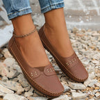 Rovella | Breathable Comfort Loafers Women Slip-On Flats 7