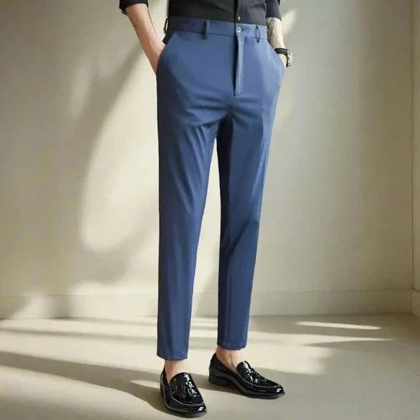 Elastische Slim-Fit Pantalon voor Heren