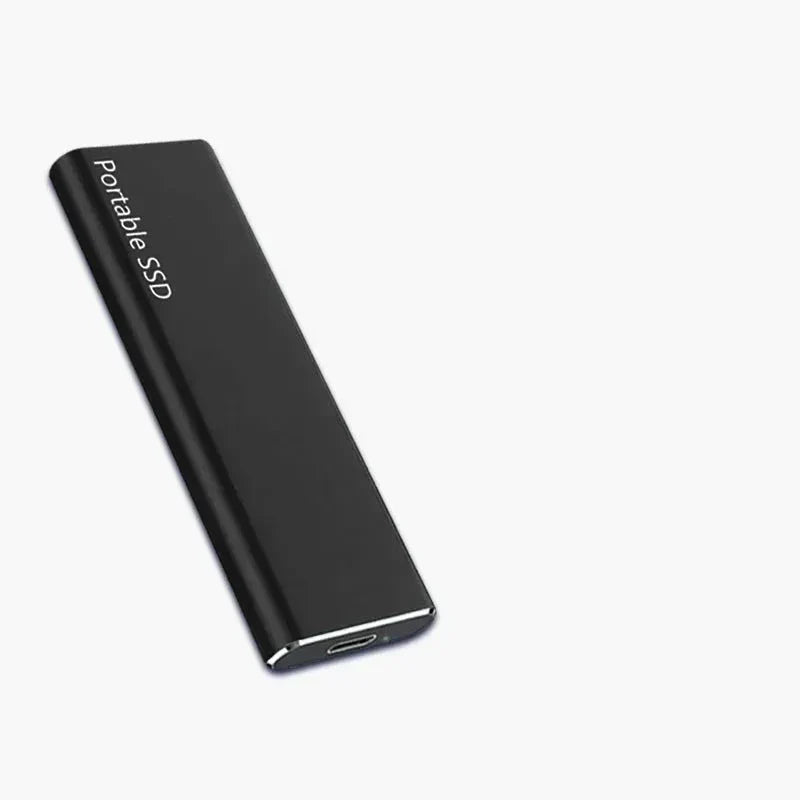 External Hard Drive 4TB – USB-C, Slim Body and Plug-and-Play Setup