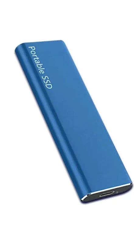 External Hard Drive 4TB – USB-C, Slim Body and Plug-and-Play Setup
