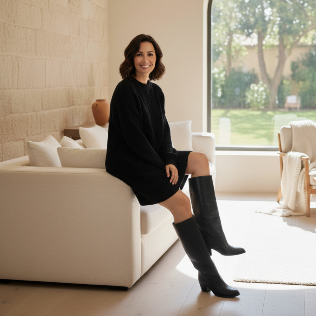 High Shaft Boots | Comfortable Contemporary Style, Soft Finish Versatile Wear