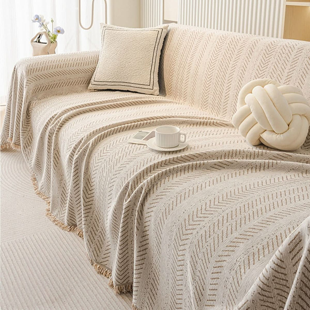 SNUGGLETEXTILE – Kratzfester und waschbarer Sofabezug aus Chenille 1