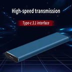 External Hard Drive 4TB – USB-C, Slim Body and Plug-and-Play Setup