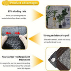 SHADEGUARD NET – 70–80% Sun Protection for Greenhouse and Garden Vestragear