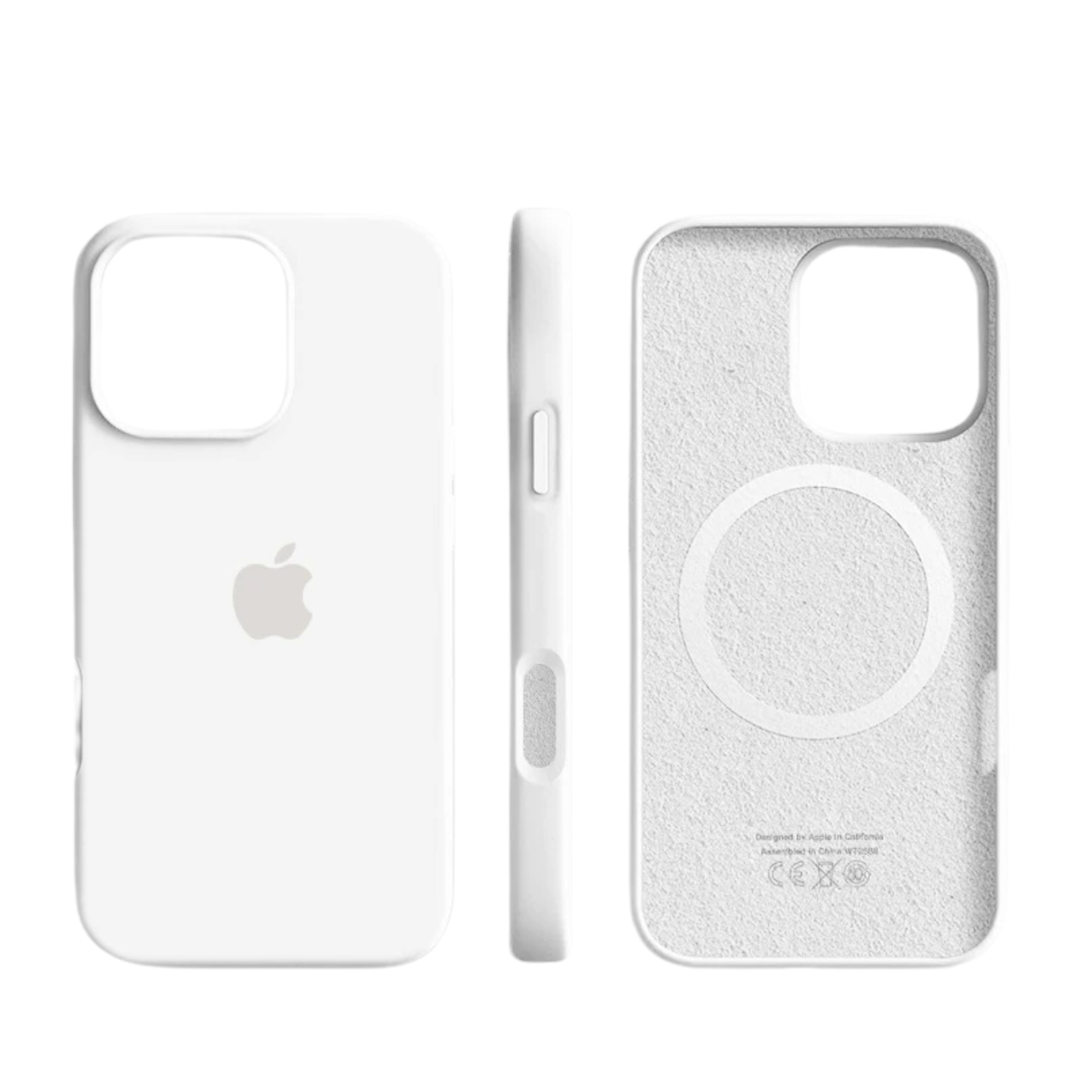 Silicone Case Compatible with MagSafe with Soft Surface for iPhone 8