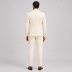 Slim-fit Heren Kostuum met Blazer en Pantalon voor Bruiloften en Formele Gelegenheden 3