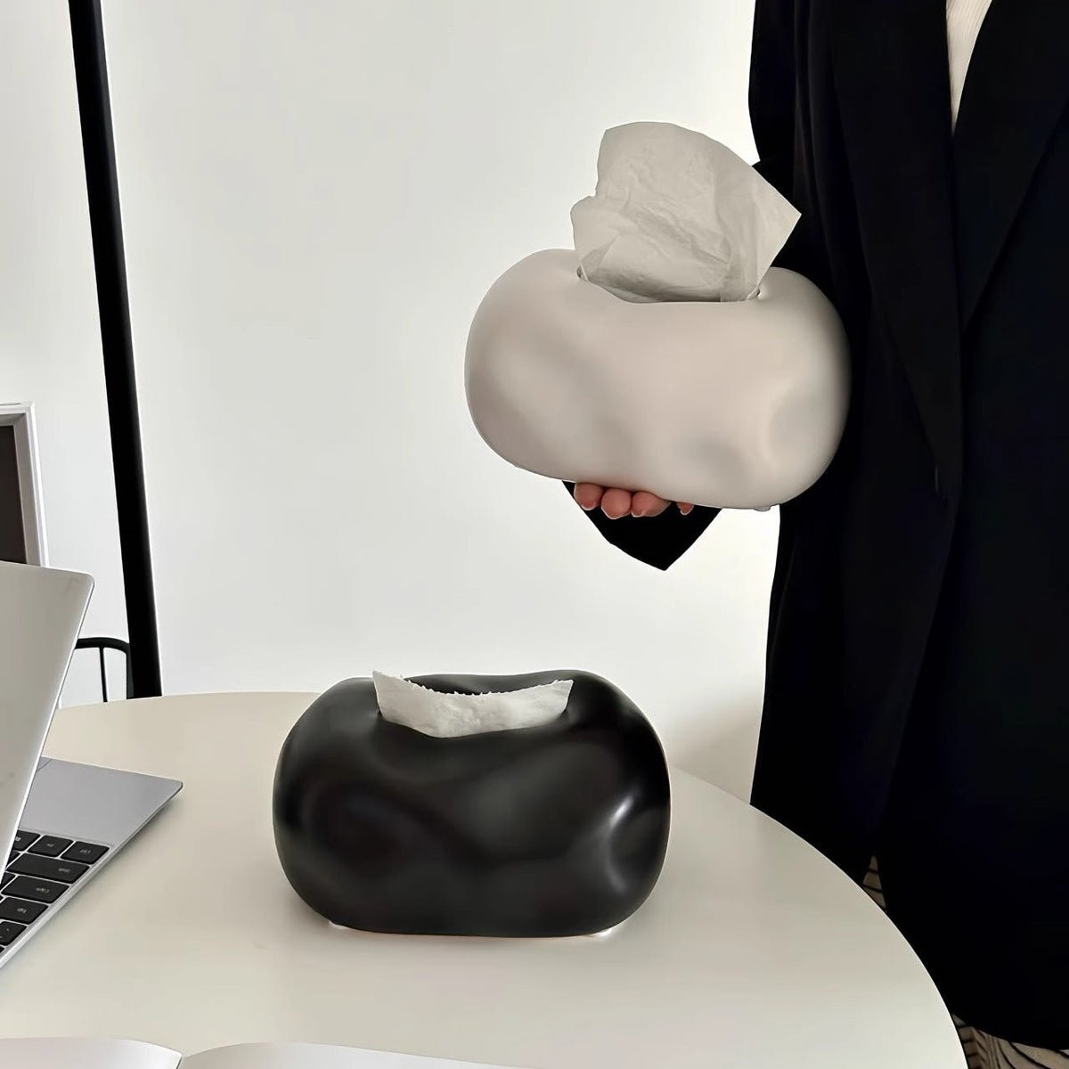 Slim bedacht - Ontwerp een tissuebox in de vorm van een wolk. 4