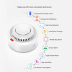 Smart WiFi Smoke Detector with 85dB Alarm and Mobile Alerts for Fire Safety 5