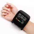 Smart Wrist Blood Pressure Monitor with Voice Alerts and USB Rechargeable Battery 0