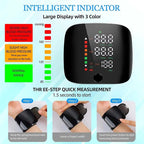 Smart Wrist Blood Pressure Monitor with Voice Alerts and USB Rechargeable Battery 4