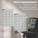 Smart Wrist Blood Pressure Monitor with Voice Alerts and USB Rechargeable Battery 6
