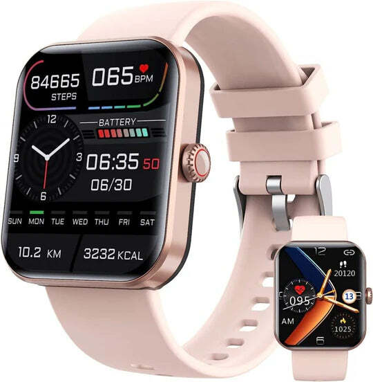 Smartwatch with Non-Invasive Blood Glucose Monitoring, Fitness Tracking, GPS 1