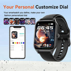 Smartwatch with Non-Invasive Blood Glucose Monitoring, Fitness Tracking, GPS 6
