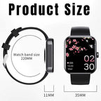 Smartwatch with Non-Invasive Blood Glucose Monitoring, Fitness Tracking, GPS 7