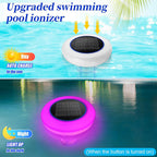 Solar Powered Pool Ionizer with LED Light 2