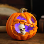 Spookachtige Realistische Jack O'Lantern Halloween Decoratie | Schedel Accessoire 1