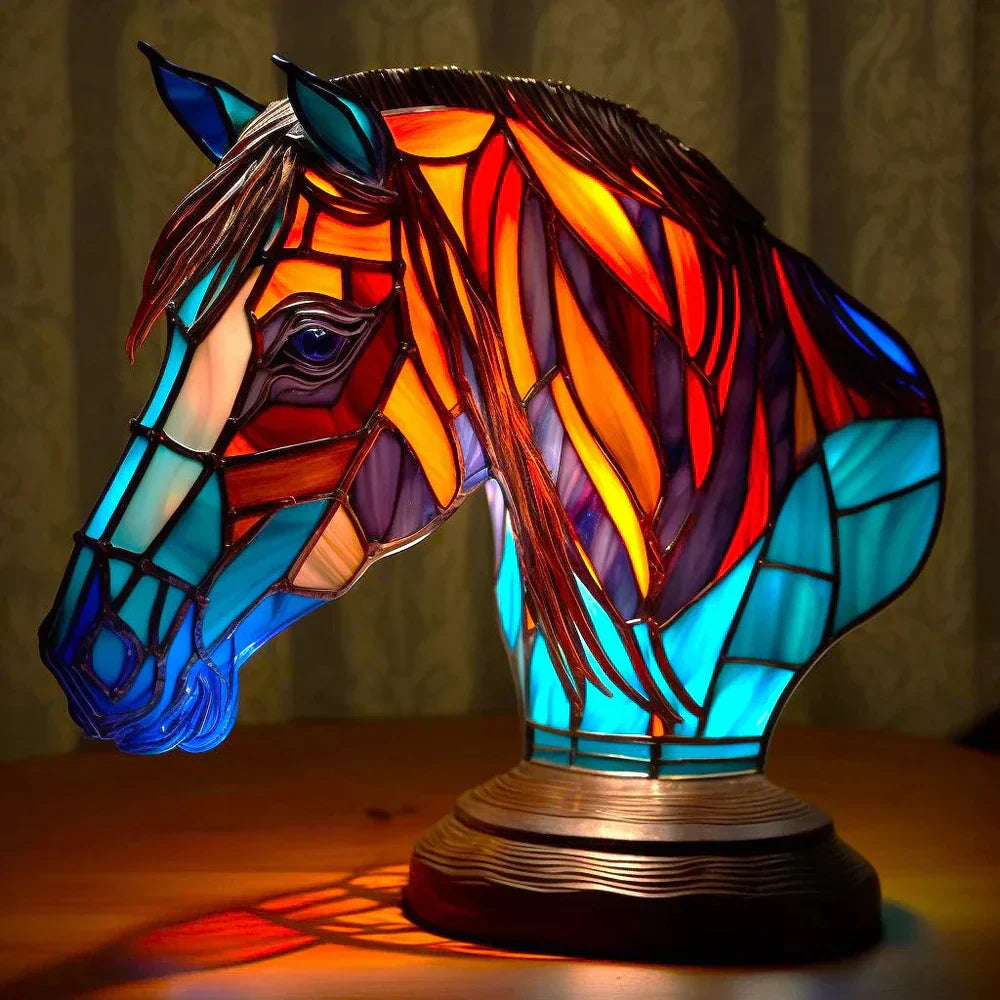 Stained Glass Animal Lamp for Unique Home Decor 5