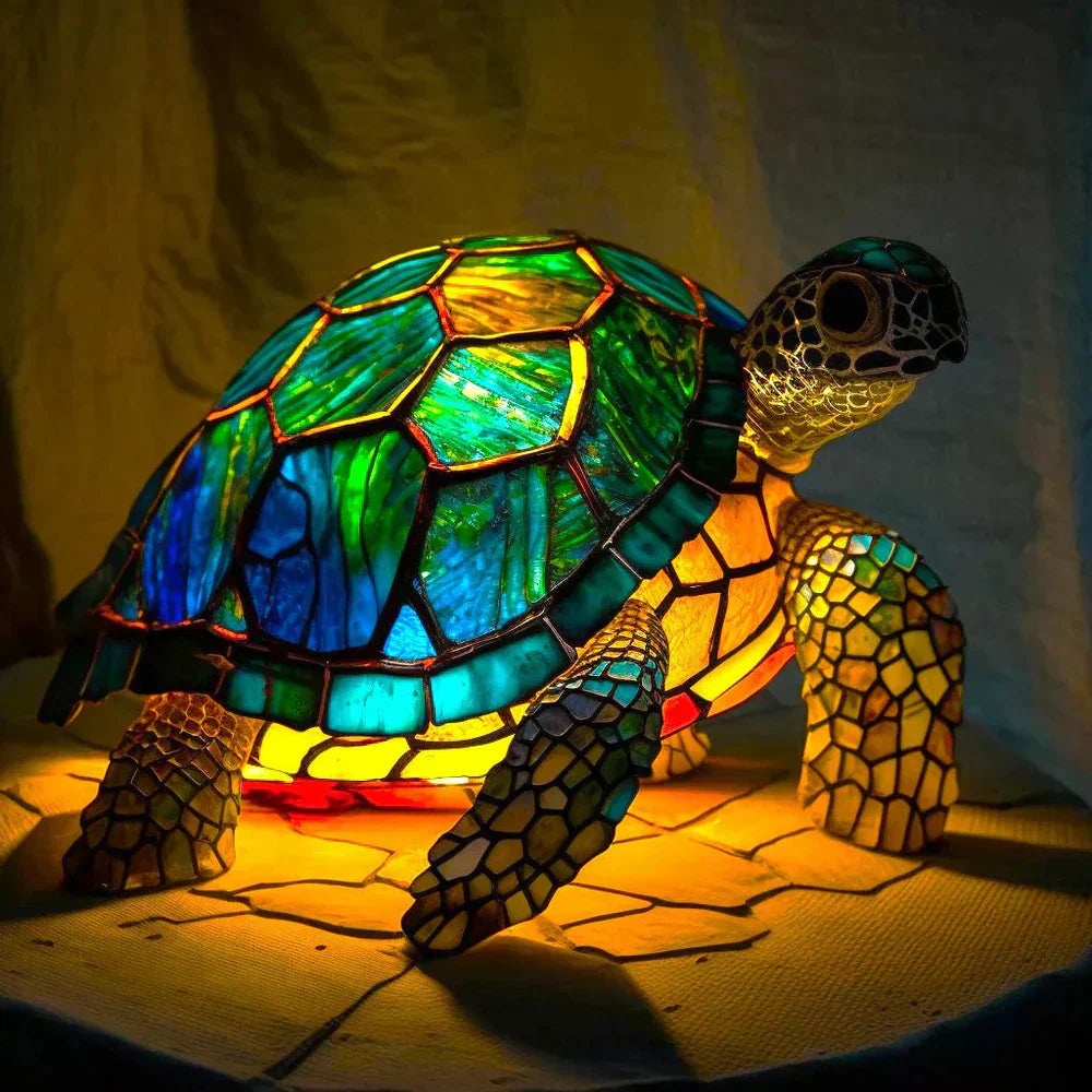 Stained Glass Animal Lamp for Unique Home Decor 9
