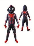 Superhelden Kostuum Kind – Verkleedpak met Masker & Handschoenen (4–10 Jaar) 0