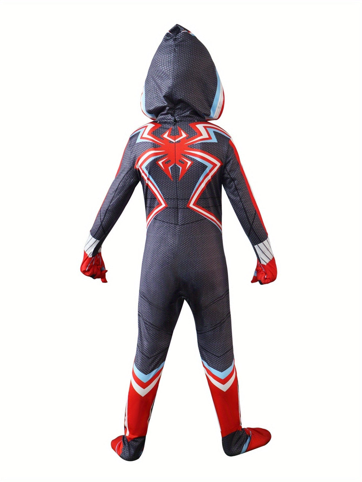 Superhelden Kostuum Kind – Verkleedpak met Masker & Handschoenen (4–10 Jaar) 3