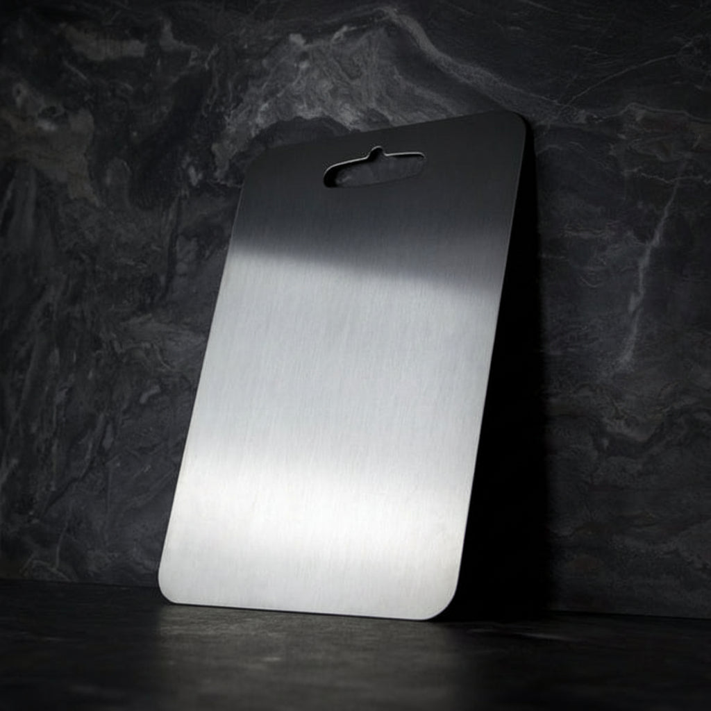 Titanium Cutting Board – Non-Porous Metal Chopping Board in Multiple Sizes