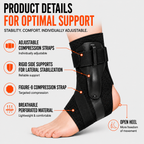 Thrives Outdoor | Ankuraid Adjustable Ankle Support Brace 3
