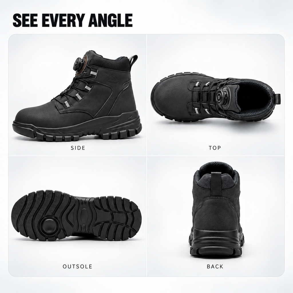 Thrives Outdoor | FortiStride Ankle Height Safety Boots 3
