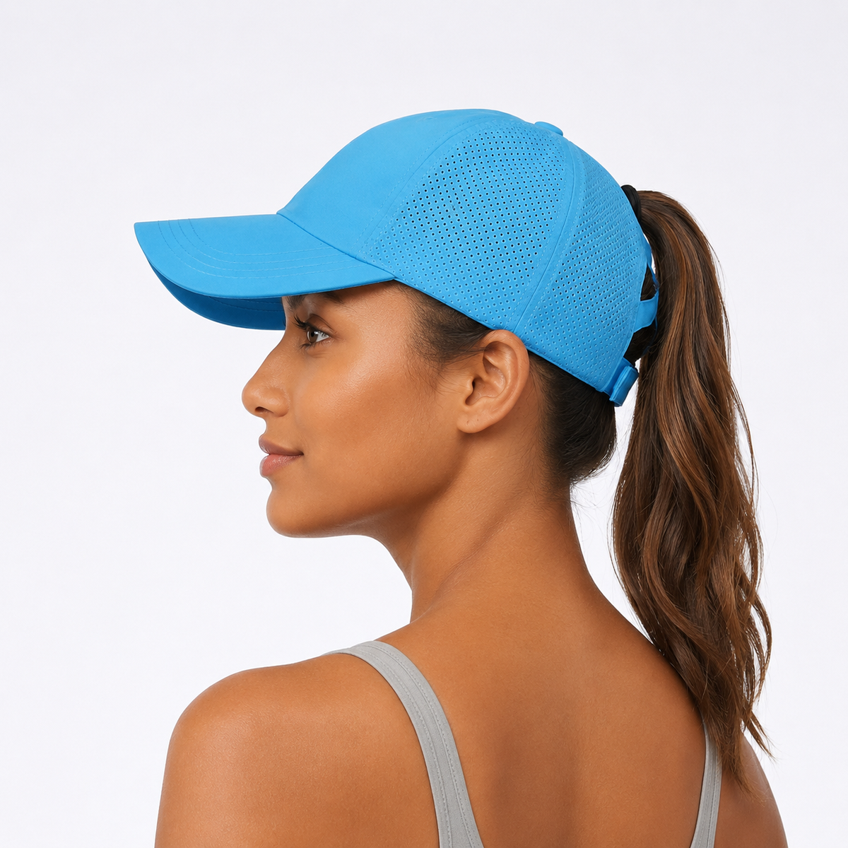 Thrives Outdoor | Ponytaila Crossback Ponytail Sports Cap 10