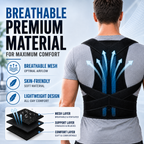 Thrives Outdoor | PostuGuard Adjustable Upper Back Brace 5