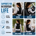 Thrives Outdoor | PostuGuard Adjustable Upper Back Brace 6