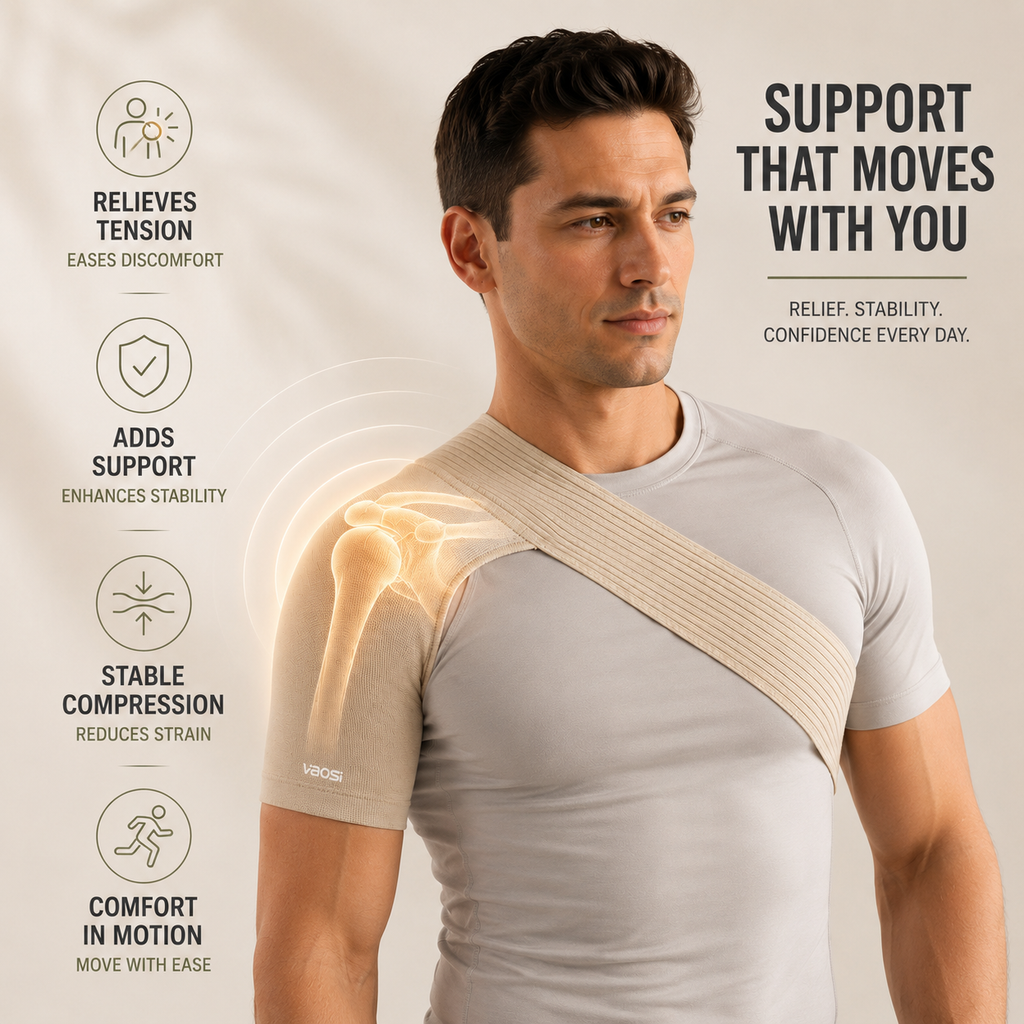 Thrives Outdoor | Shouldrax Elastic Shoulder Support Sleeve 4