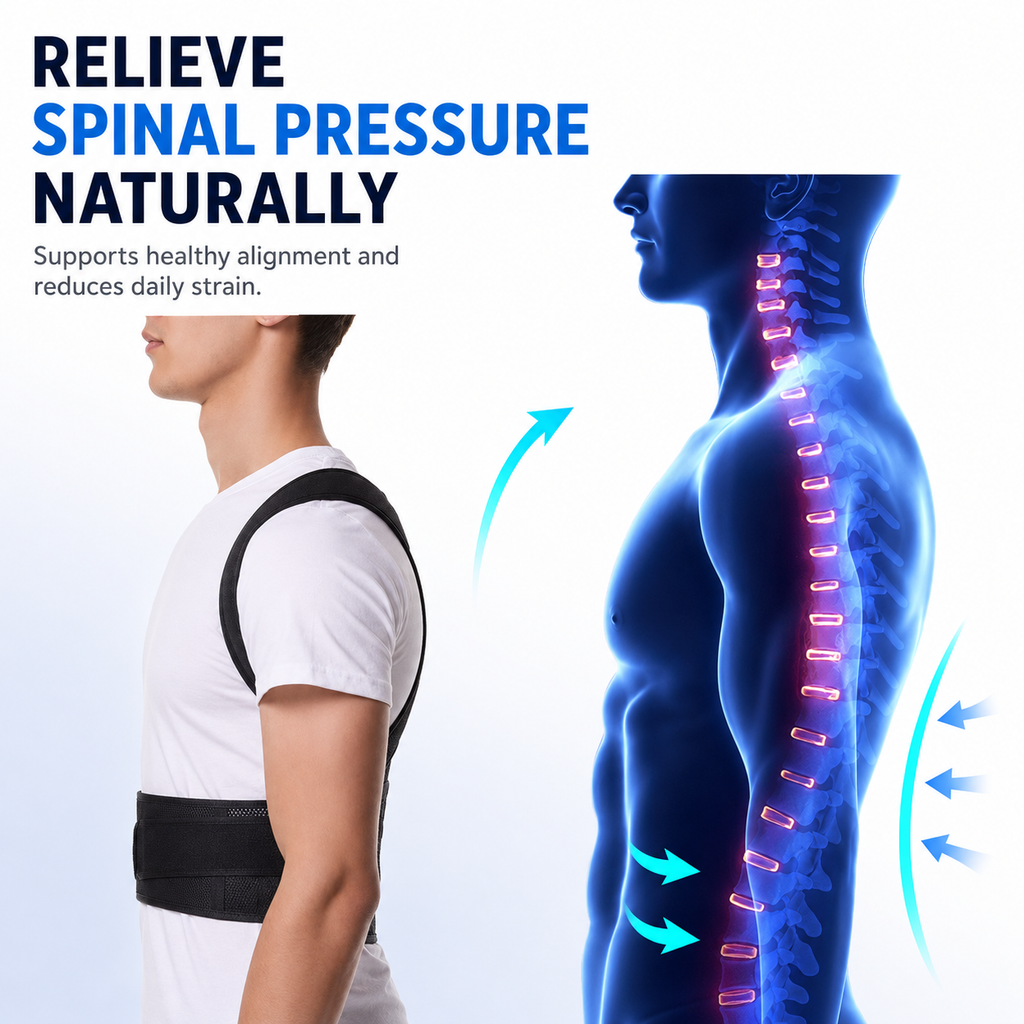 Thrives Outdoor | Spinalignr Adjustable Lumbar Support Vest 4
