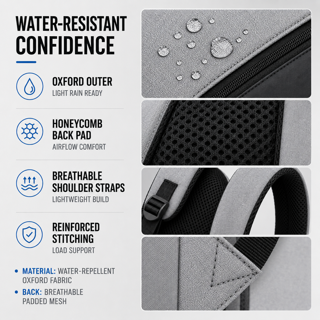 Thrives Outdoor | Waterproof Business Backpack 3
