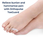 ToeGuard Orthopedic Toe Spacers | Bunionette Corrector - Little Toe Straightener - for Bunions - Hammertoe and Toe Alignment Kalsten 3