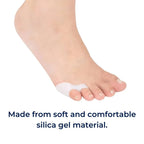 ToeGuard Orthopedic Toe Spacers | Bunionette Corrector - Little Toe Straightener - for Bunions - Hammertoe and Toe Alignment Kalsten 4