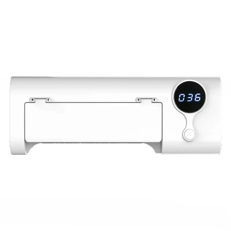 UV Toothbrush Sterilizer & Holder | Portable USB Rechargeable Disinfection & Drying Case, White 3