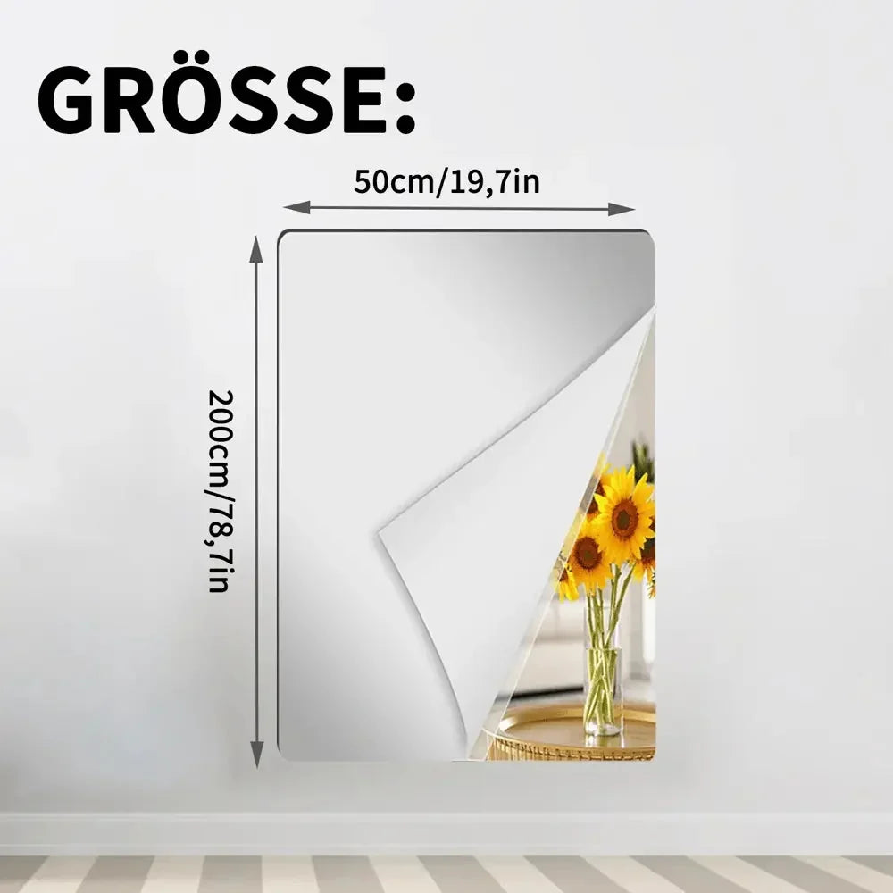 Ultra-Flexible Shatterproof Mirror 8