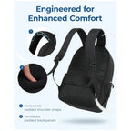 Unisex spacious backpack with insulated compartments and ergonomic carrying system Kalsten 5