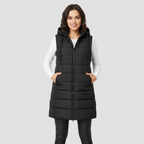 ISMENA | WOMEN’S LONG QUILTED JACKET –  WARMTH, MODERN LAYERING