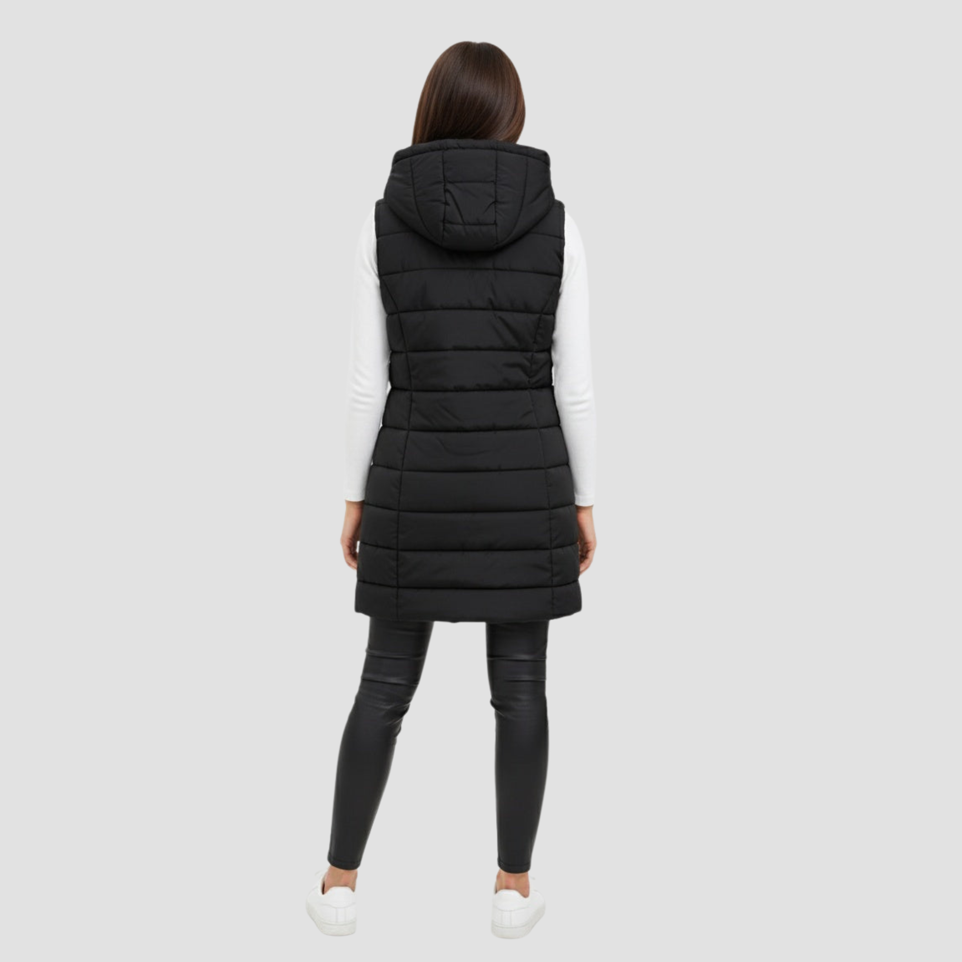 ISMENA | WOMEN’S LONG QUILTED JACKET –  WARMTH, MODERN LAYERING