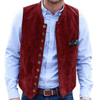 Traditionele Heren Gilet in Vintage Stijl voor Oktoberfest